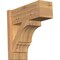 Ekena Millwork Balboa Block Smooth Outlooker, Western Red Cedar, 7 1/2"W x 18"D x 18"H OUT08X18X18BOA05SWR - alternate 1